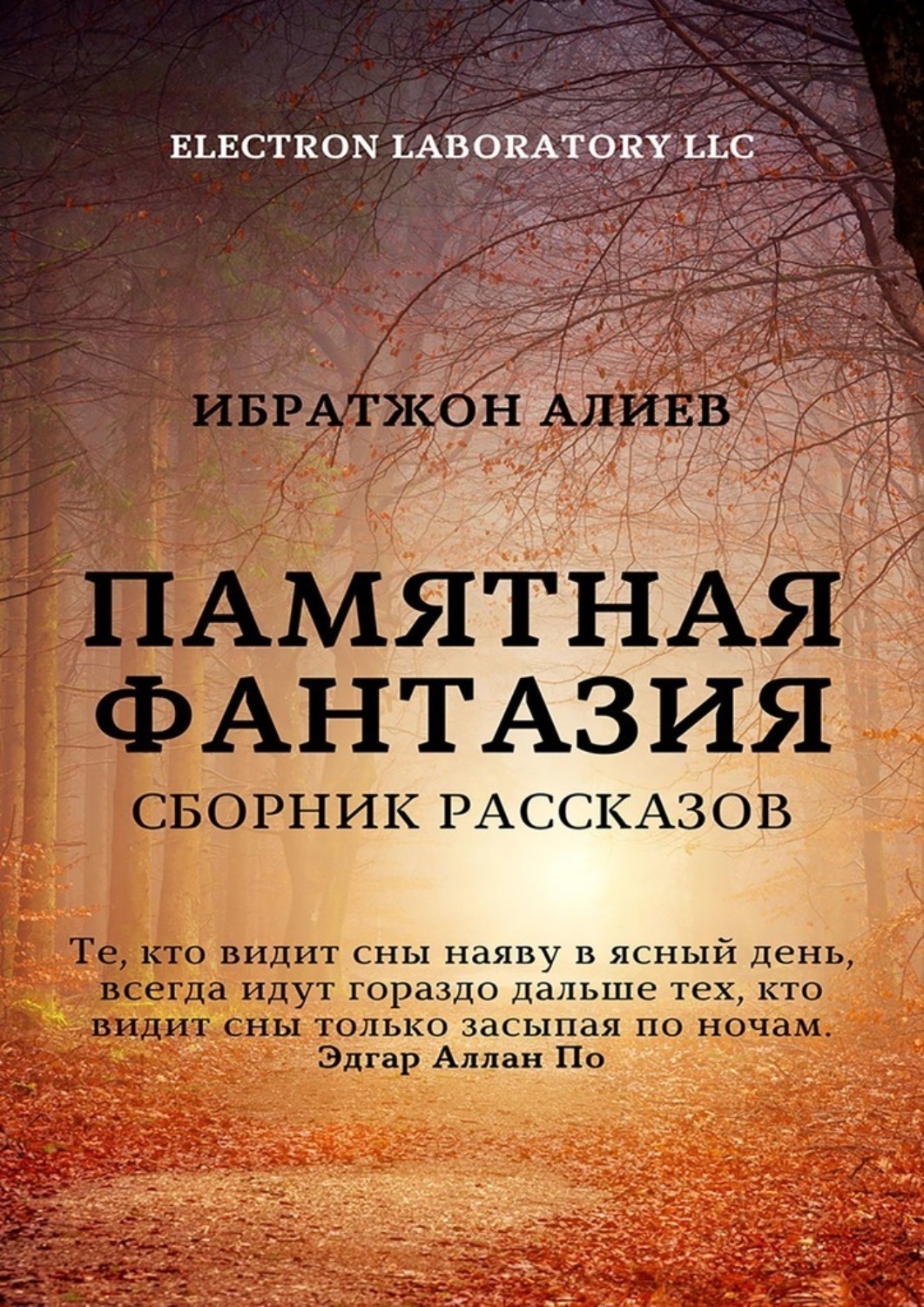 Обложка книги «Памятная фантазия. Сборник рассказов»