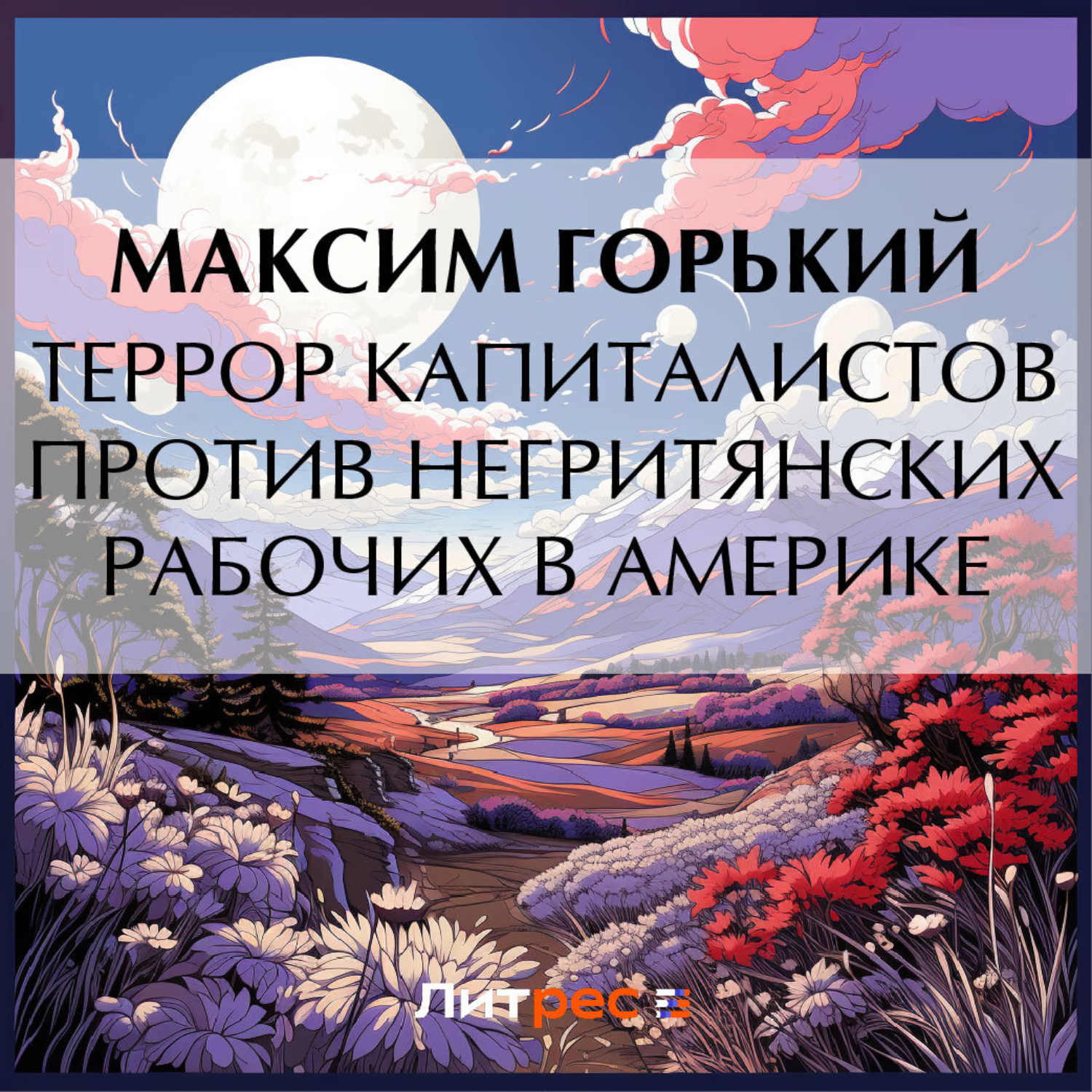 Обложка книги «Террор капиталистов против негритянских рабочих в Америке»