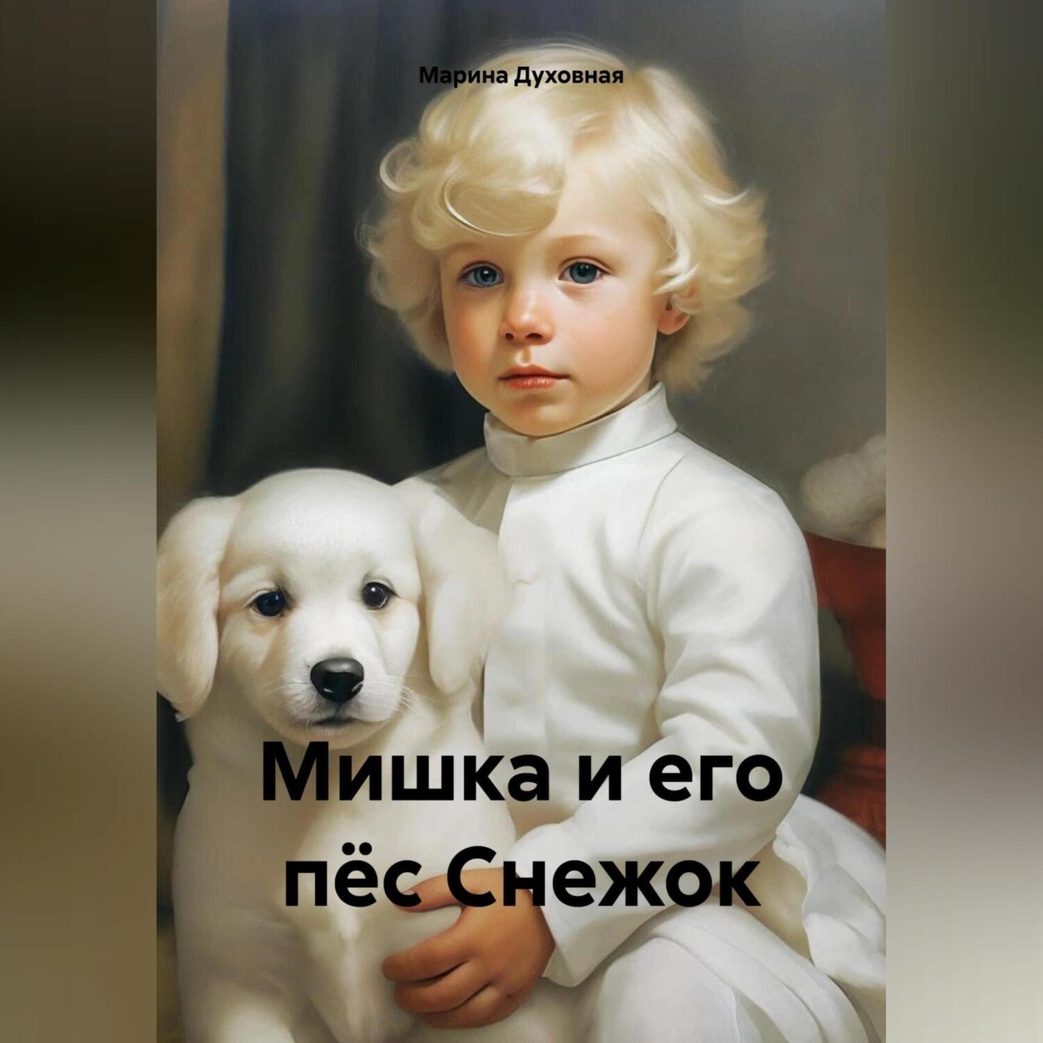 Обложка книги «Мишка и его пёс Снежок»