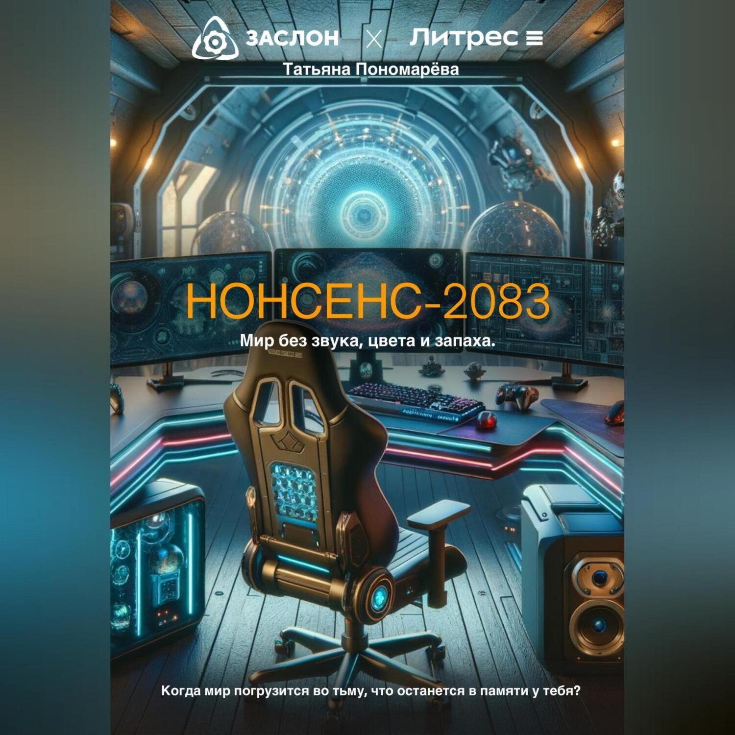 Обложка книги «Нонсенс-2083. Мир без цвета, звука и запаха»