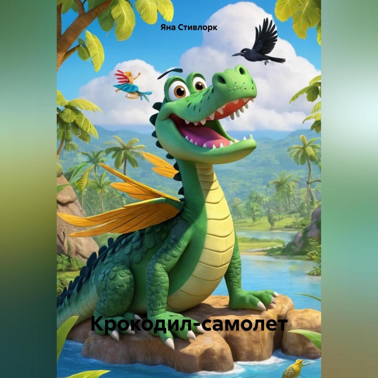 Обложка книги «Крокодил-самолет»