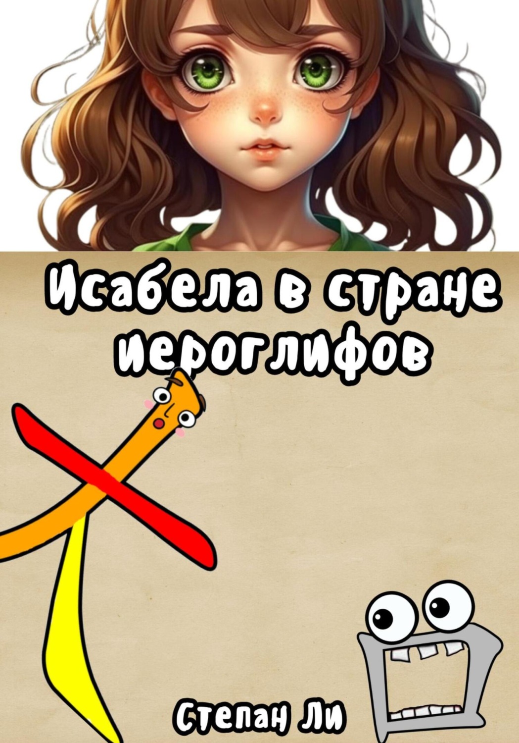 Обложка книги «Исабела в стране иероглифов»