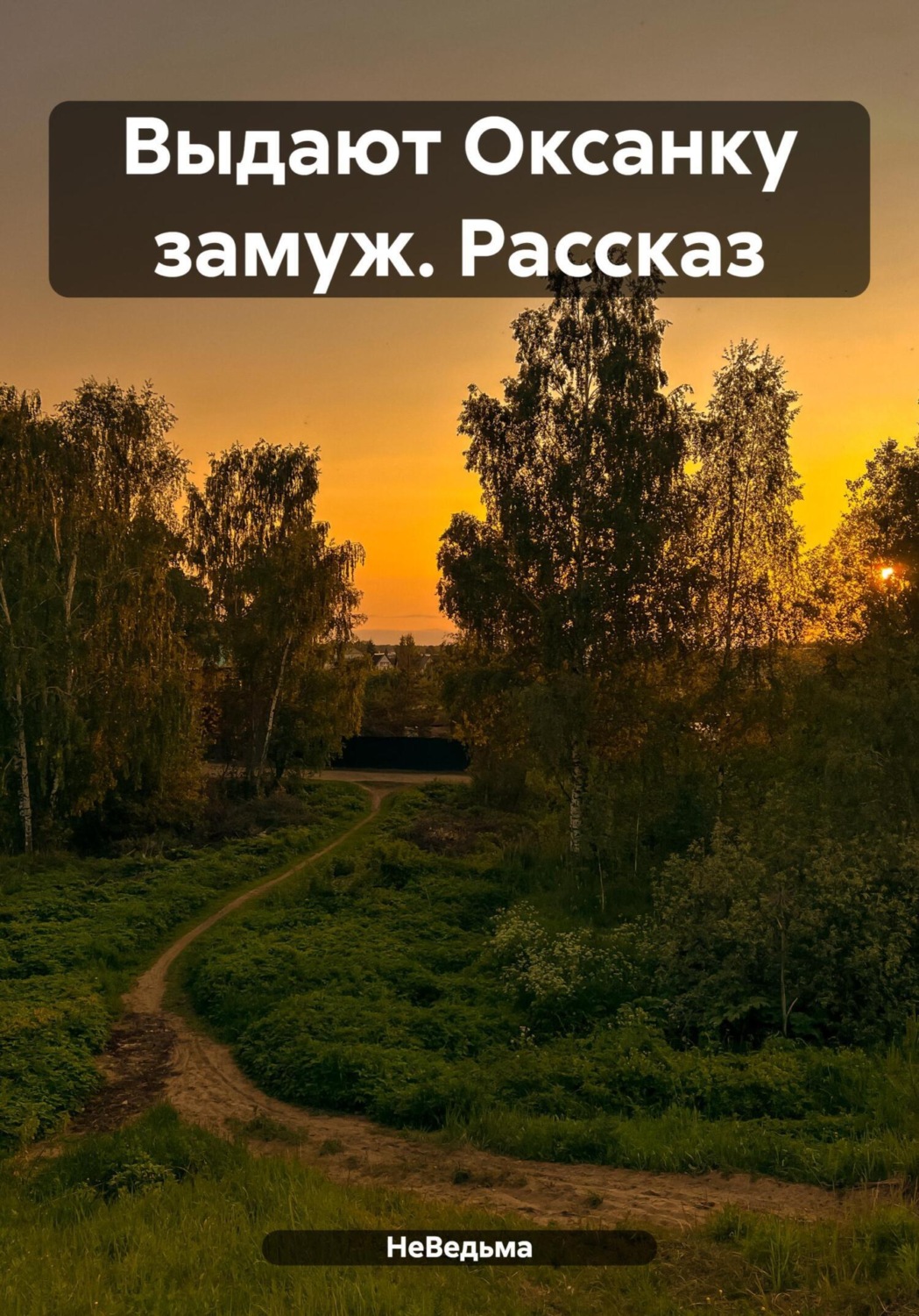 Обложка книги «Выдают Оксанку замуж. Рассказ»