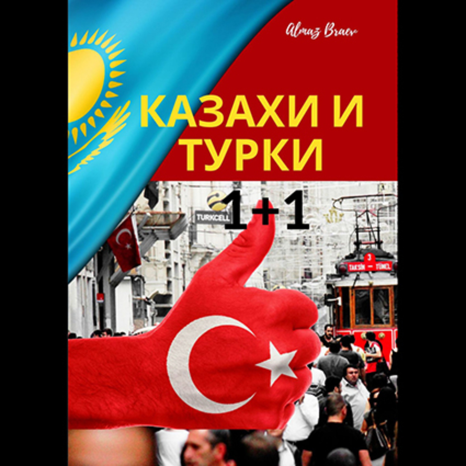 Обложка книги «Казахи и турки 1+1»
