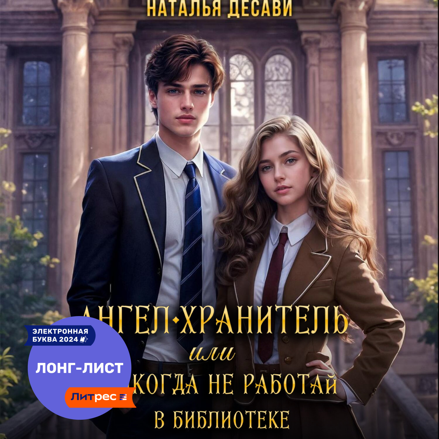 Обложка книги «Ангел-Хранитель, или Никогда не работай в библиотеке»