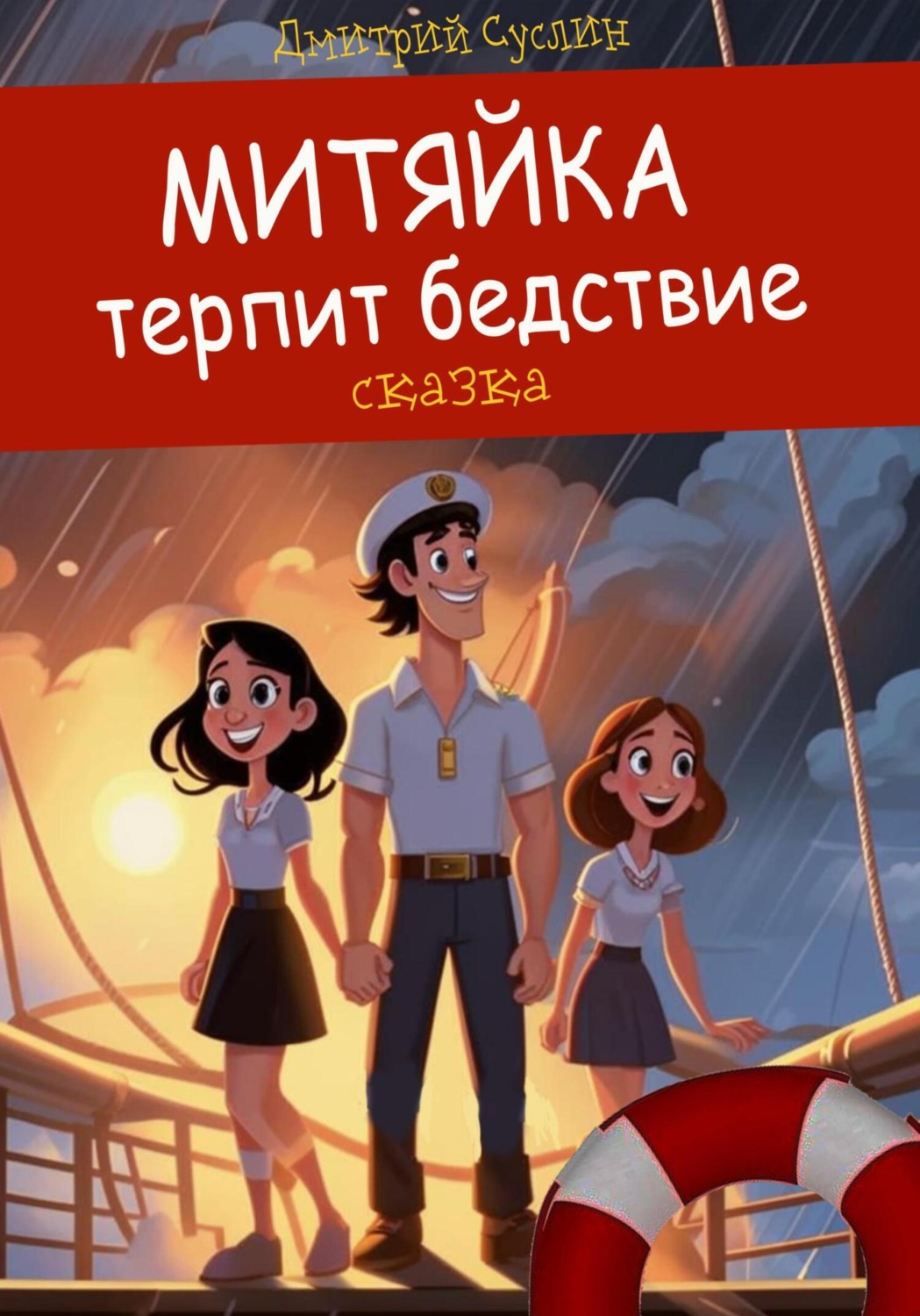 Обложка книги «Митяйка терпит бедствие»