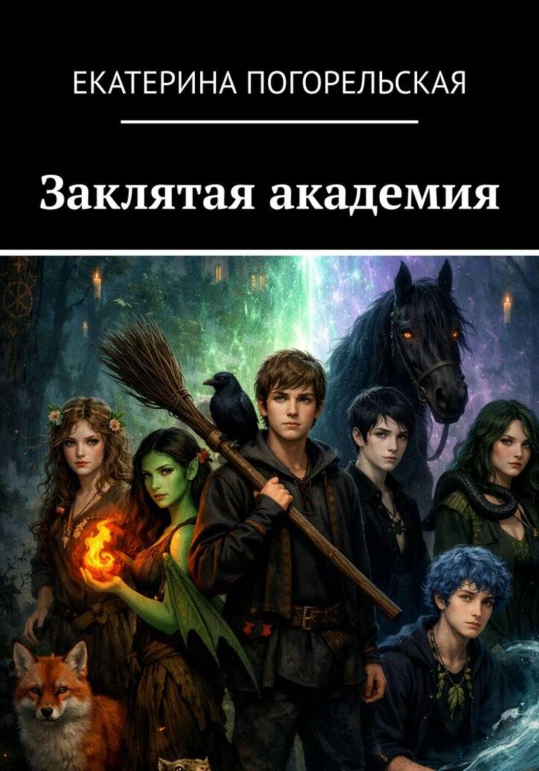 Обложка книги «Заклятая академия»