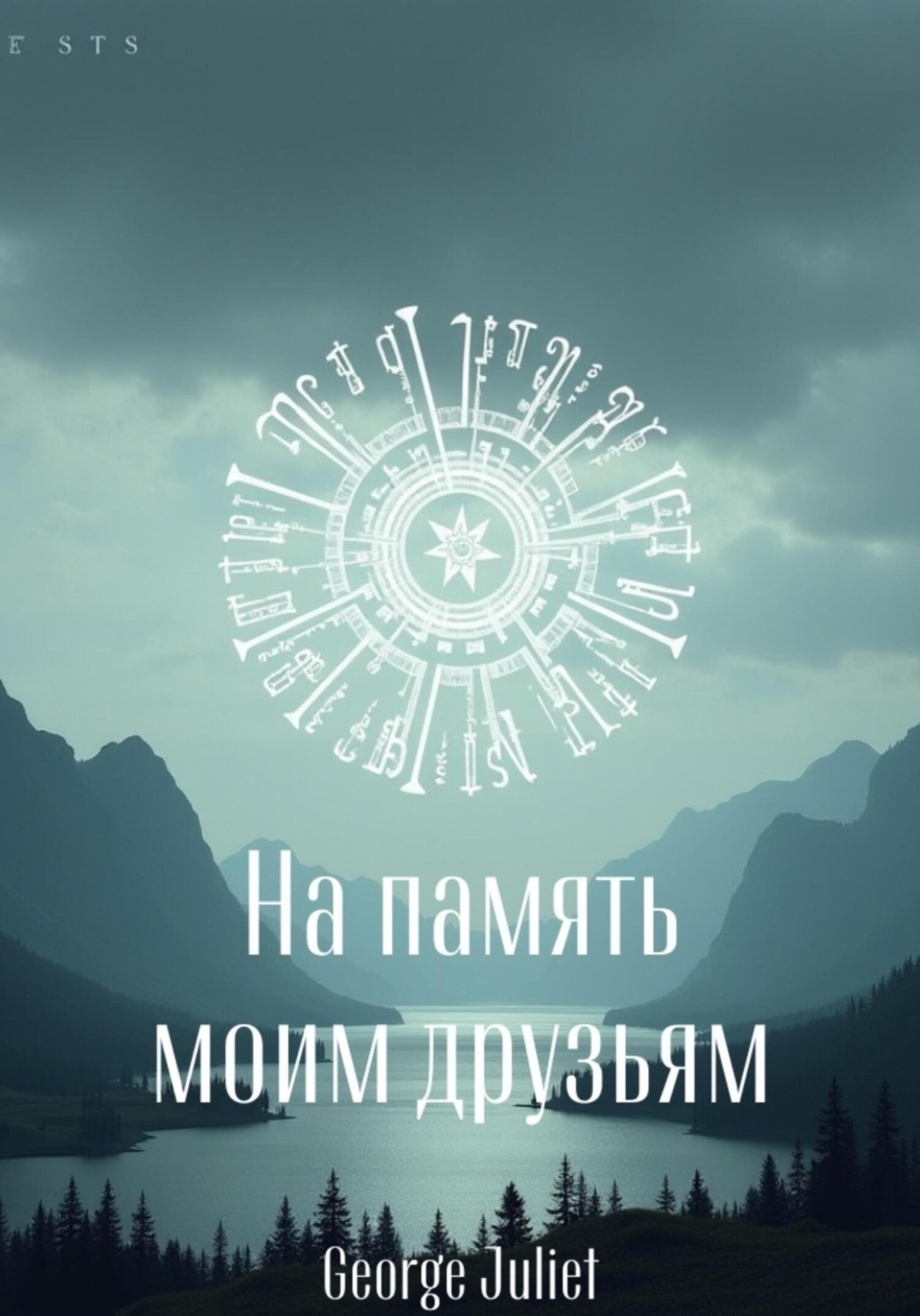 Обложка книги «На память моим друзьям»