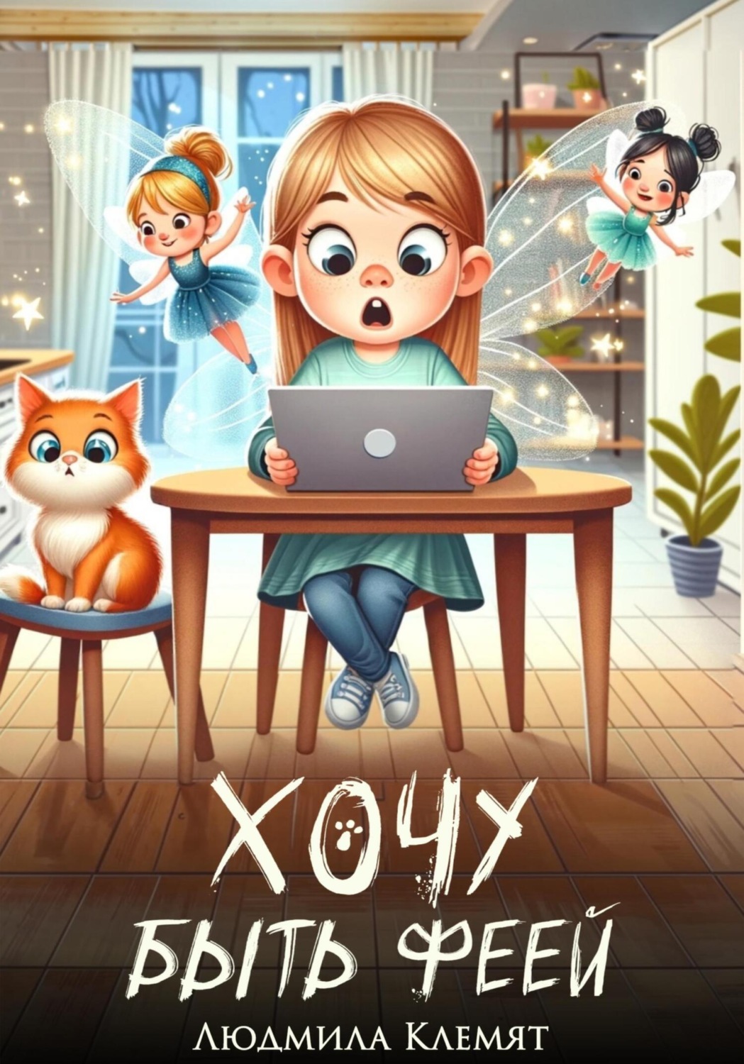 Обложка книги «Хочу быть феей!»