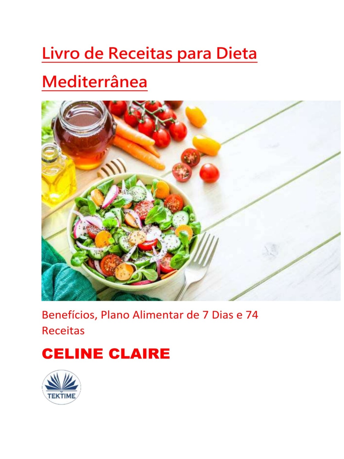 Обложка книги «Livro De Receitas Para Dieta Mediterrânea»