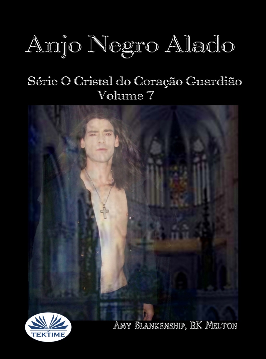 Обложка книги «Anjo Negro Alado»