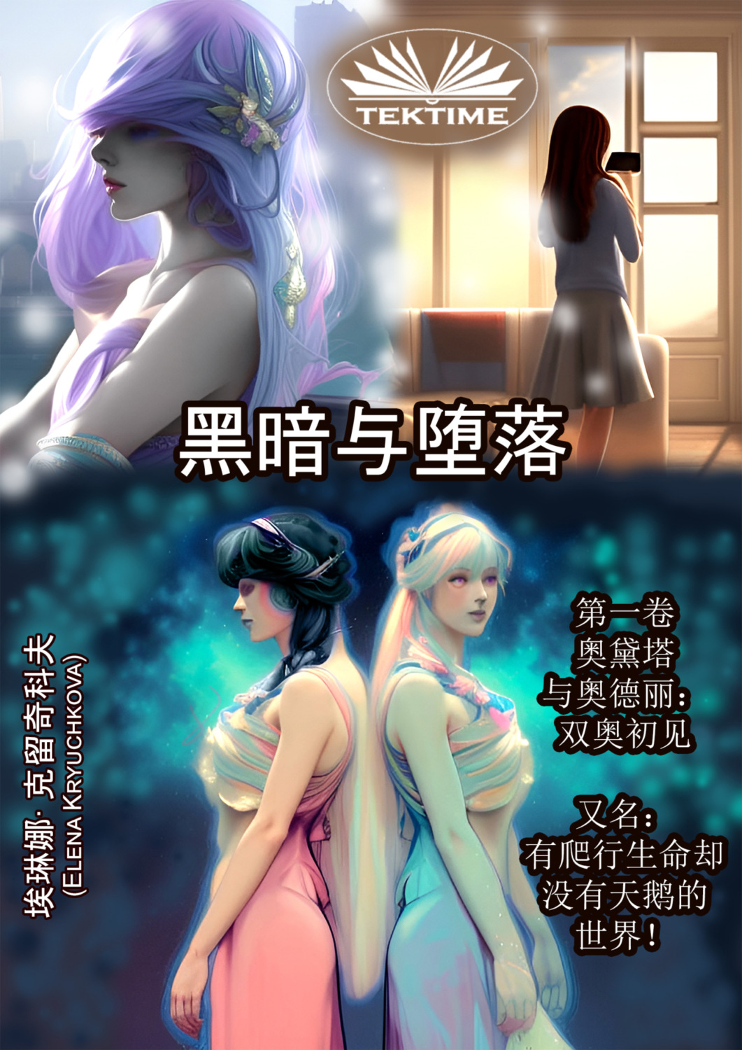 Обложка книги «《黑暗与堕落》第一卷：奥黛塔与奥德丽 双奥初见»