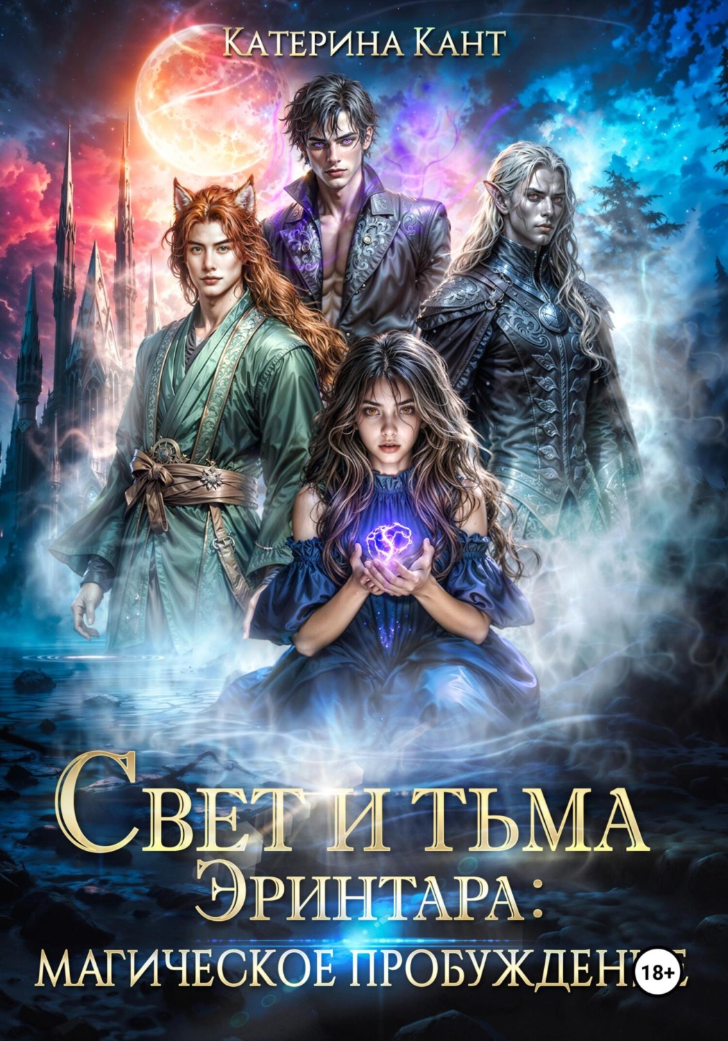 Обложка книги «Свет и тьма Эринтара: магическое пробуждение. Книга первая»