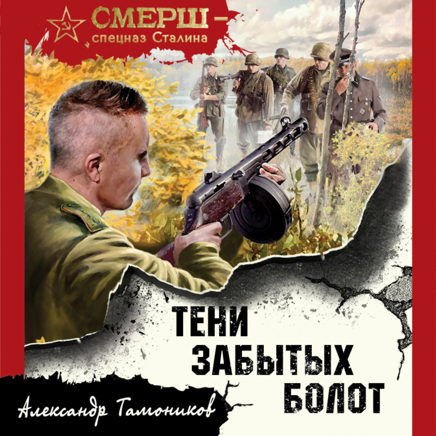Обложка книги «Тени забытых болот»