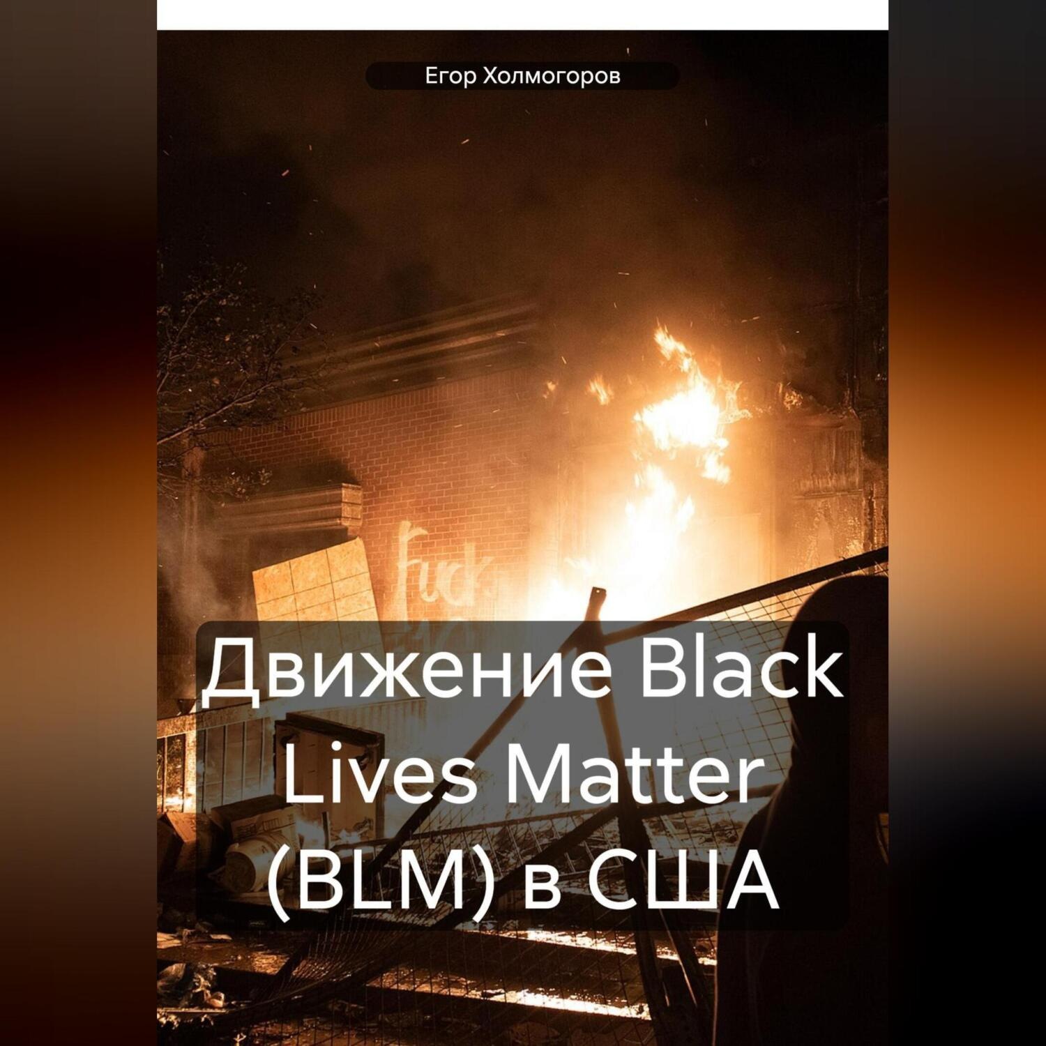 Обложка книги «Движение Black Lives Matter (BLM) в США»