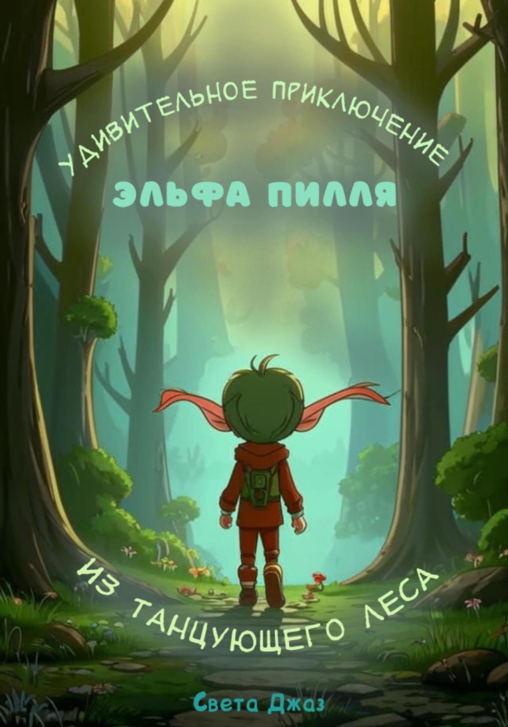Обложка книги «Удивительное приключение эльфа Пилля из Танцующего леса»