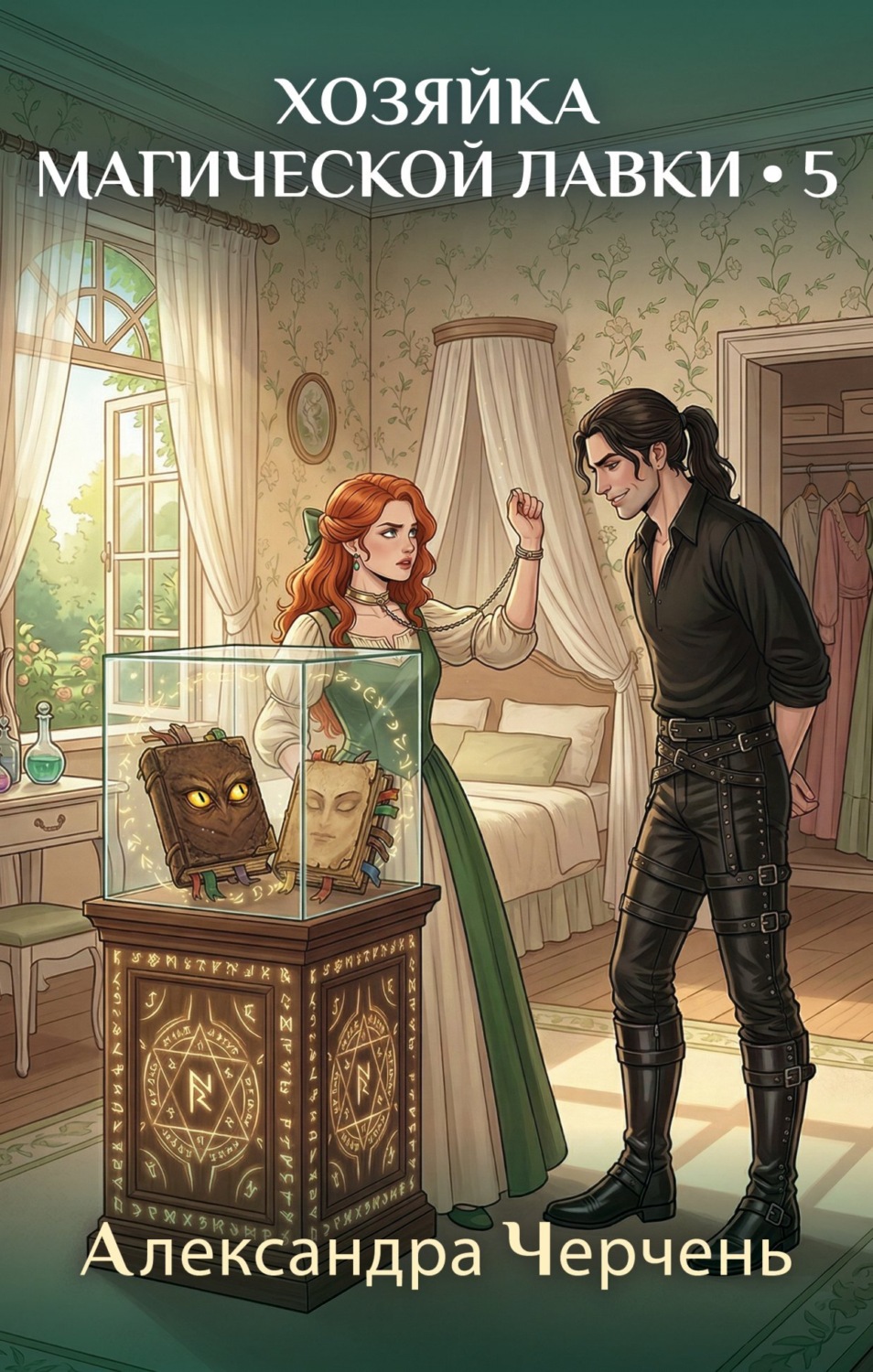 Обложка книги «Хозяйка магической лавки – 5»