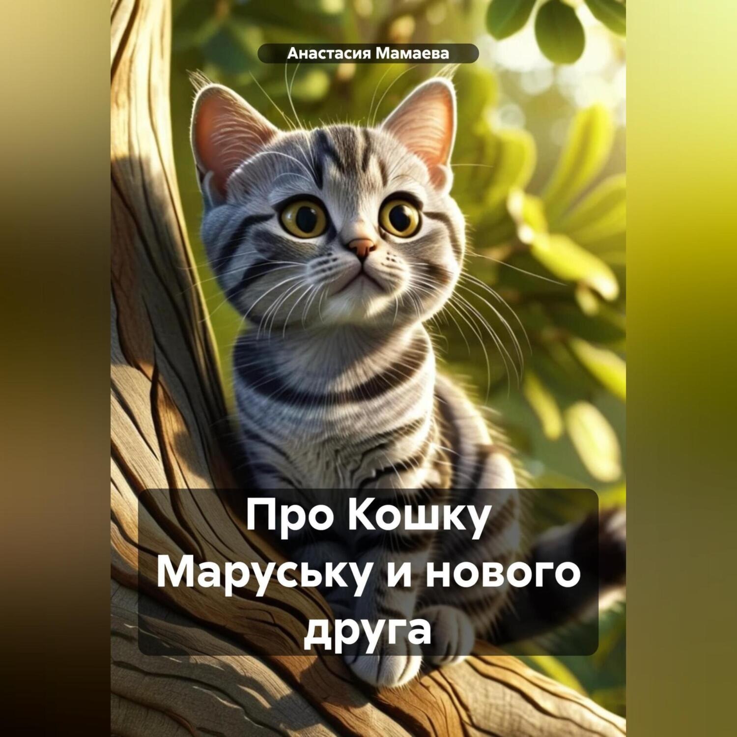 Обложка книги «Про Кошку Маруську и нового друга»