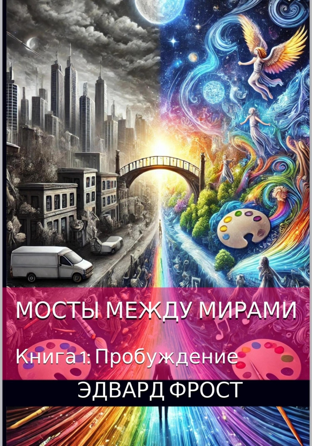 Обложка книги «Мосты между мирами. Книга 1 Пробуждение»