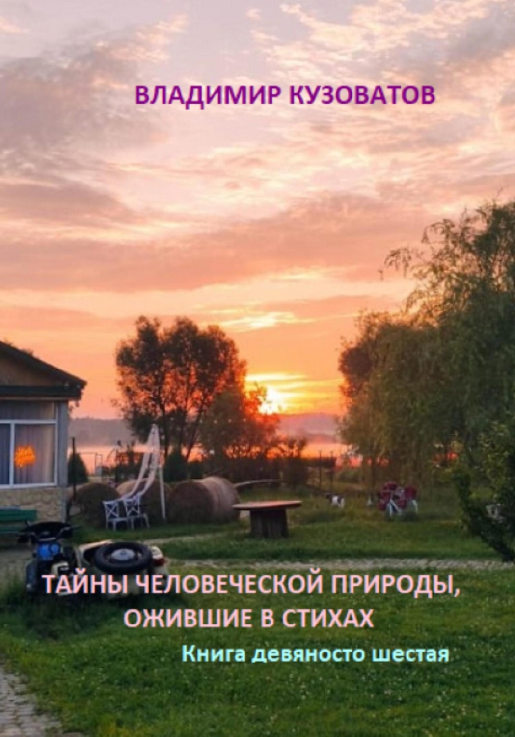 Обложка книги «Тайны человеческой природы, ожившие в стихах. Книга девяносто шестая»