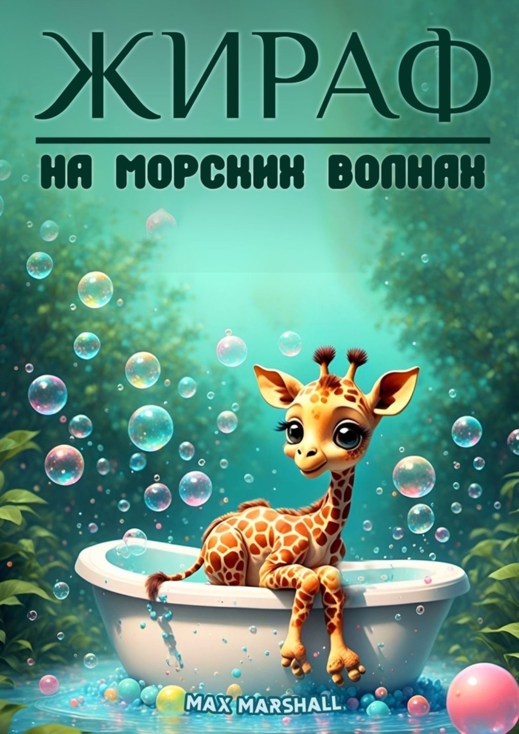 Обложка книги «Жираф на морских волнах»