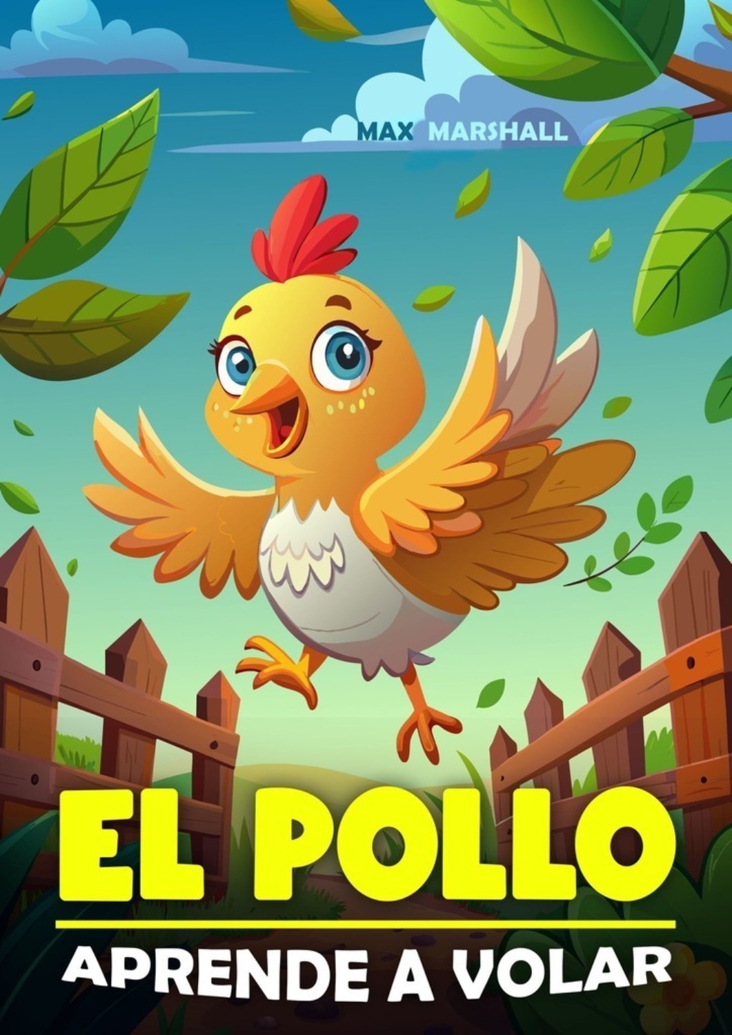 Обложка книги «El Pollo Aprende a Volar»