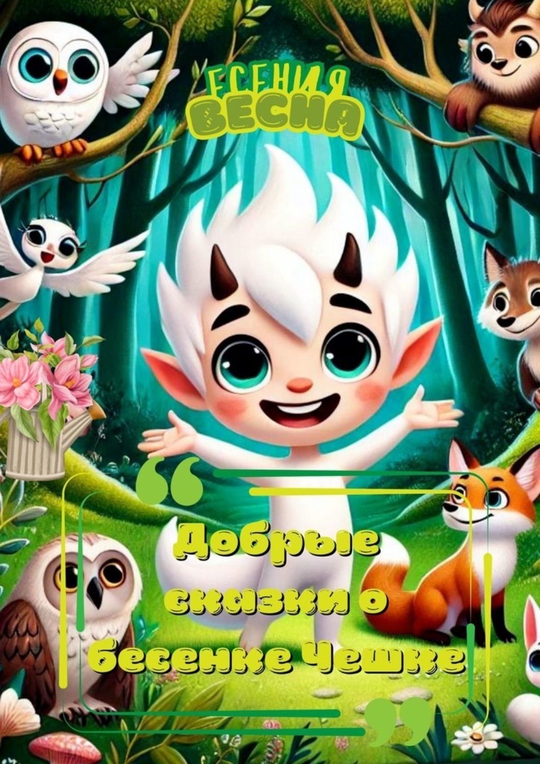 Обложка книги «Добрые сказки о бесенке Чешке»