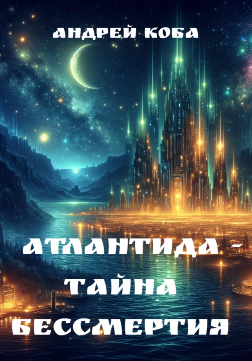 Обложка книги «Атлантида – тайна бессмертия»