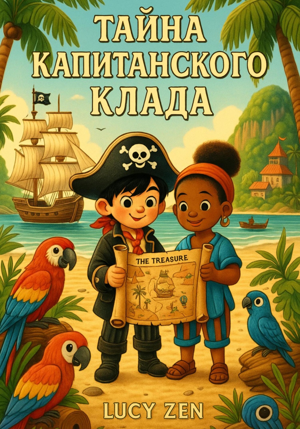 Обложка книги «Тайна капитанского клада»