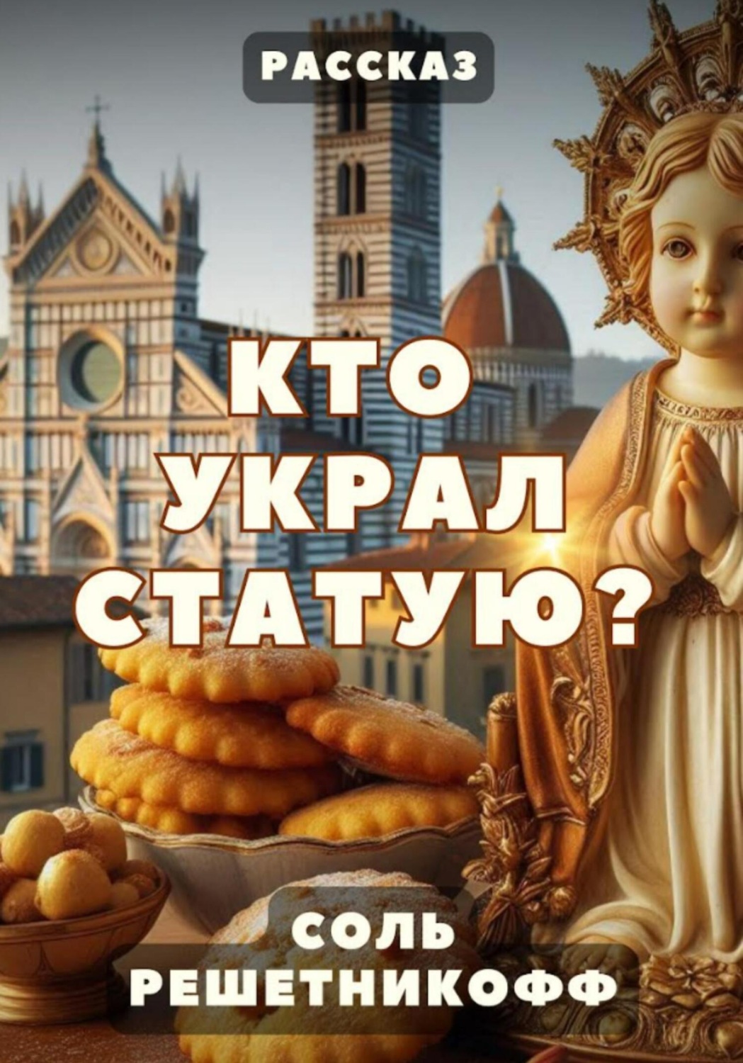 Обложка книги «Кто украл статую? Рассказ»