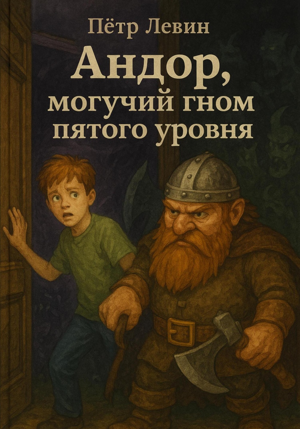 Обложка книги «Андор, могучий гном пятого уровня»