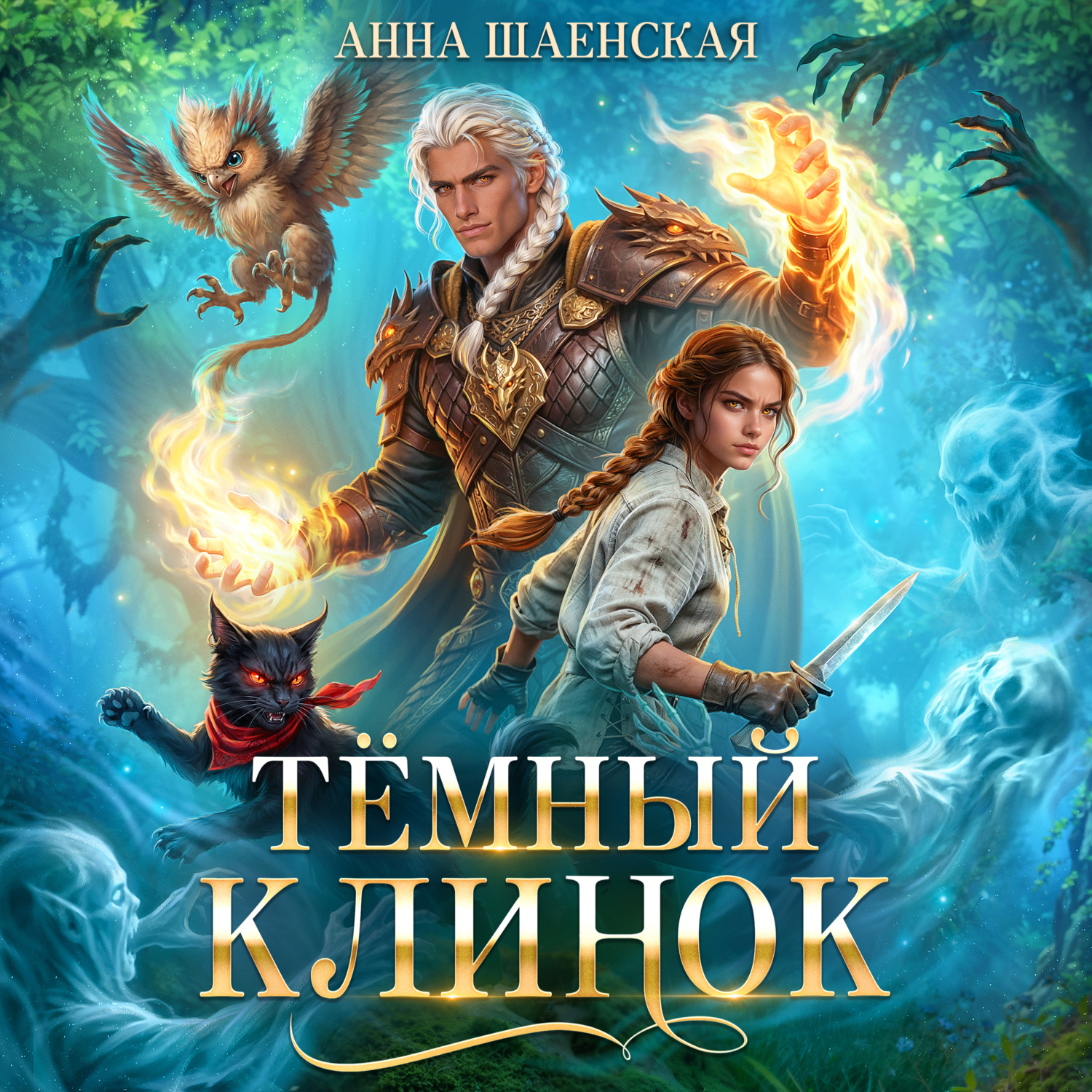 Обложка книги «Темный клинок, или Дипломатия по-драконьи»