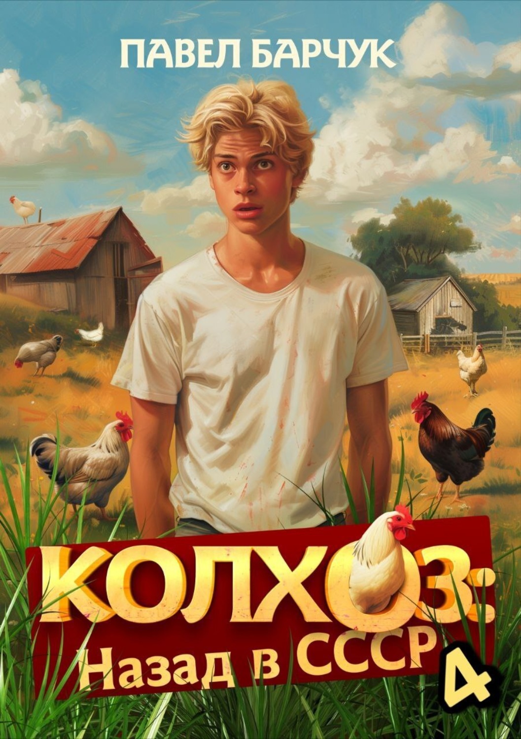 Обложка книги «Колхоз. Назад в СССР. Книга 4»
