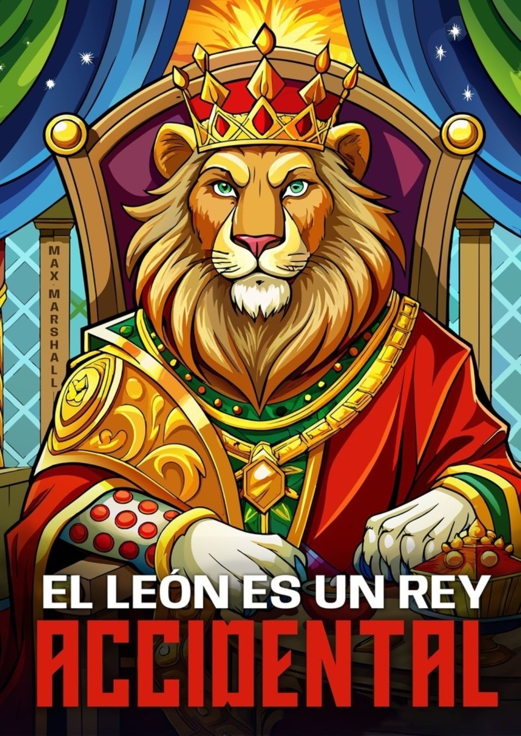 Обложка книги «El León es un Rey Accidental»