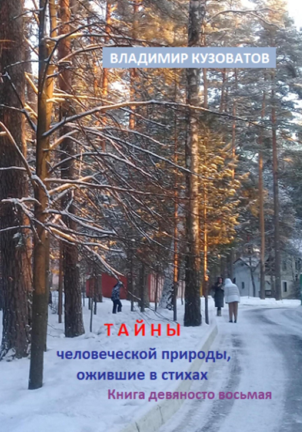 Обложка книги «Тайны человеческой природы, ожившие в стихах. Книга девяносто восьмая»