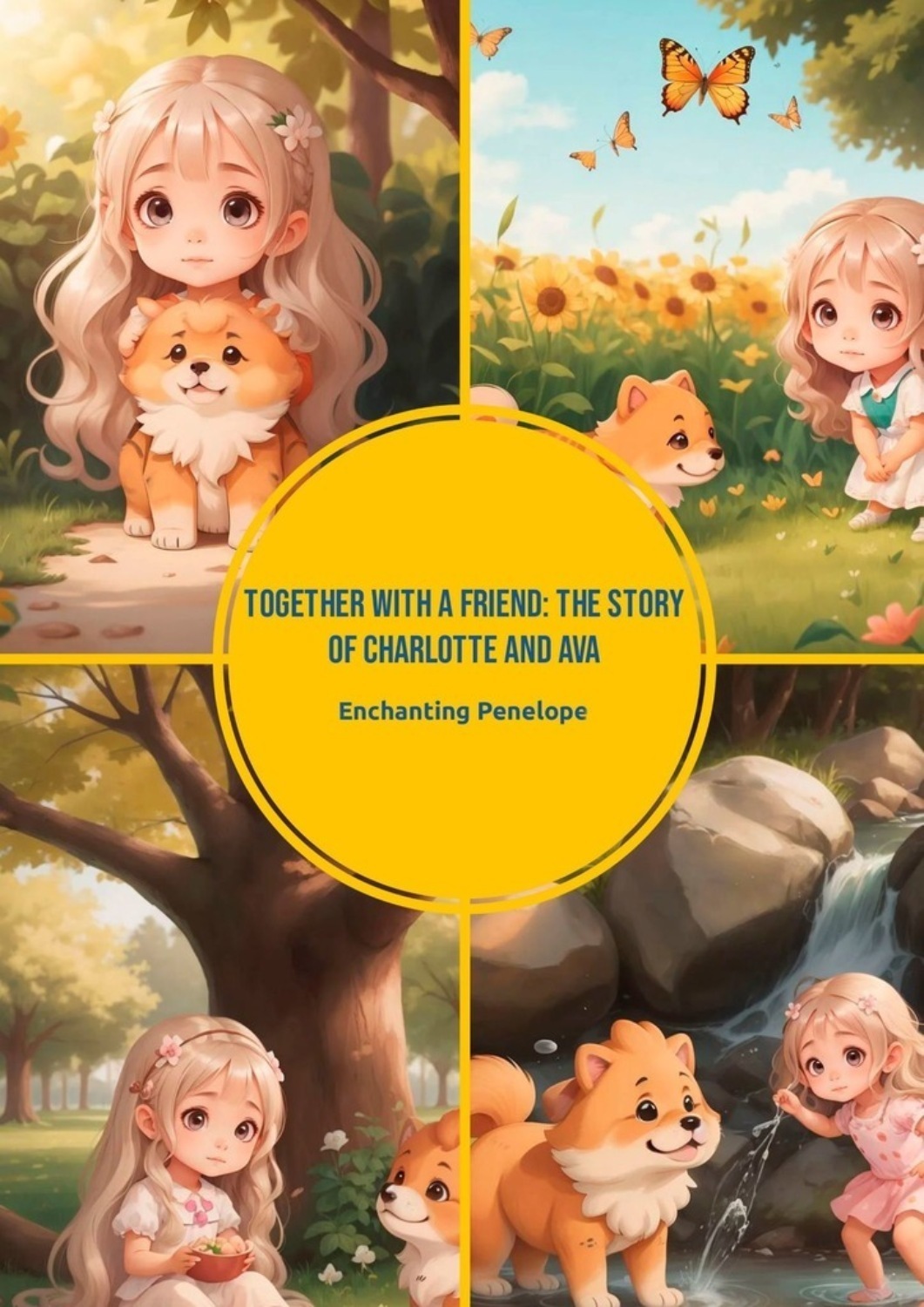 Обложка книги «Together with a friend. The story of Charlotte and Ava»