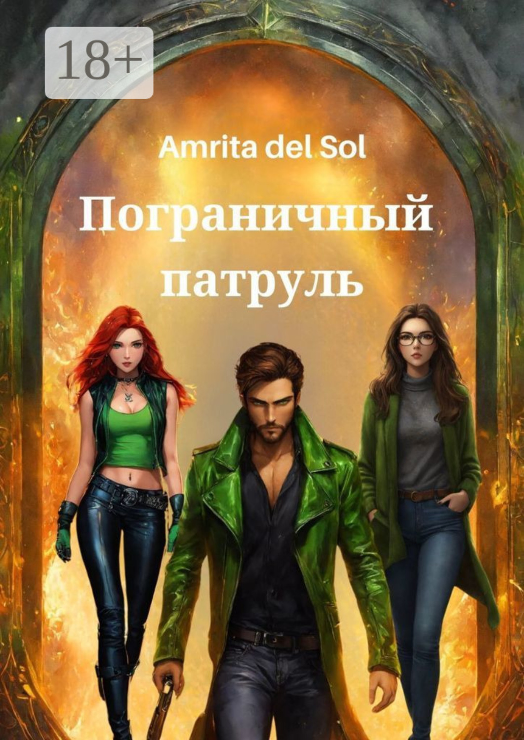Обложка книги «Пограничный патруль»