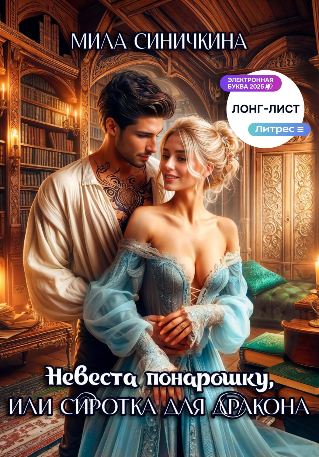 Обложка книги «Невеста понарошку, или Сиротка для дракона»