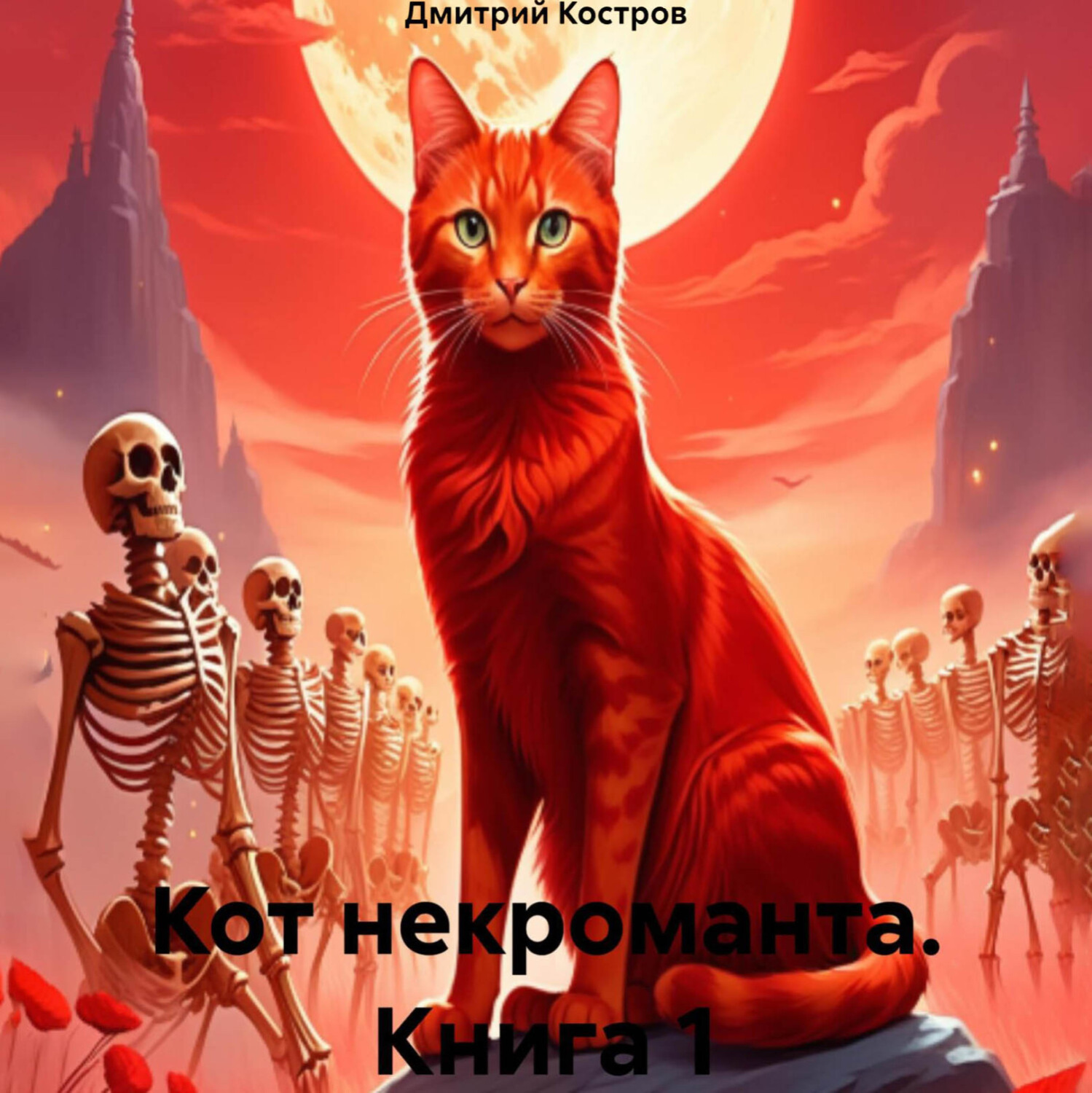Обложка книги «Кот некроманта. Книга 1»