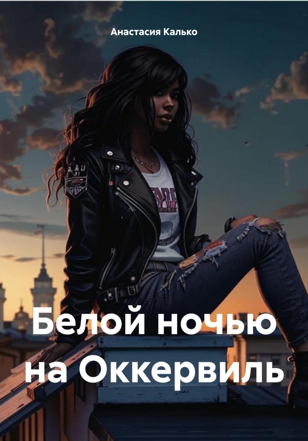 Обложка книги «Белой ночью на Оккервиль»