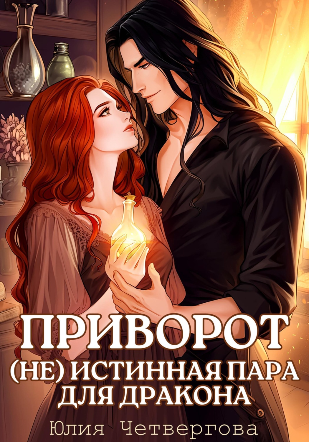 Обложка книги «Приворот. (Не) Истинная пара для Дракона»