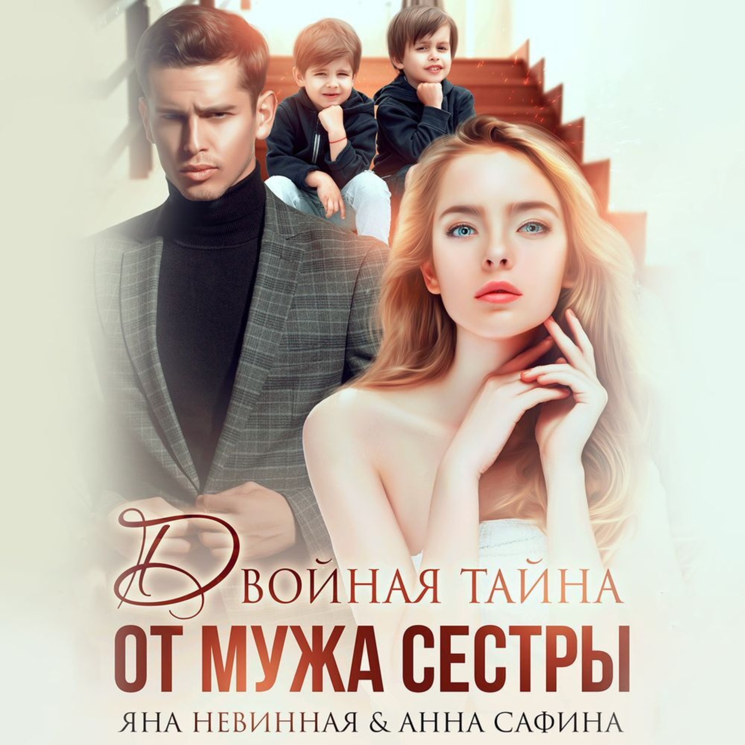 Обложка книги «Двойная тайна от мужа сестры»