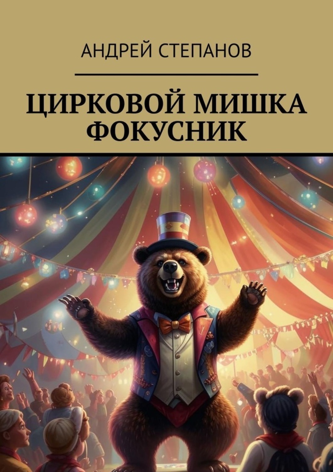 Обложка книги «Цирковой мишка фокусник»