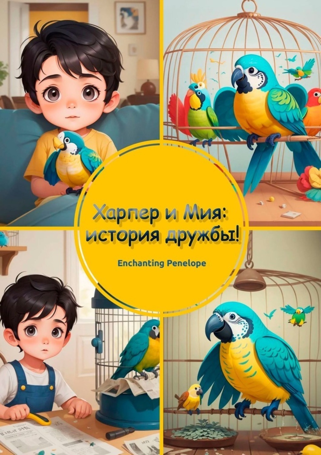 Обложка книги «Харпер и Мия: история дружбы!»