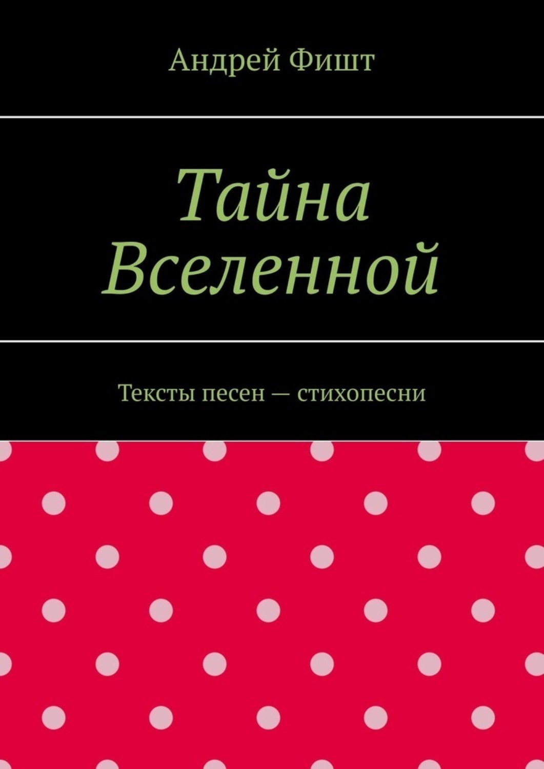 Обложка книги «Тайна Вселенной. Тексты песен – стихопесни»
