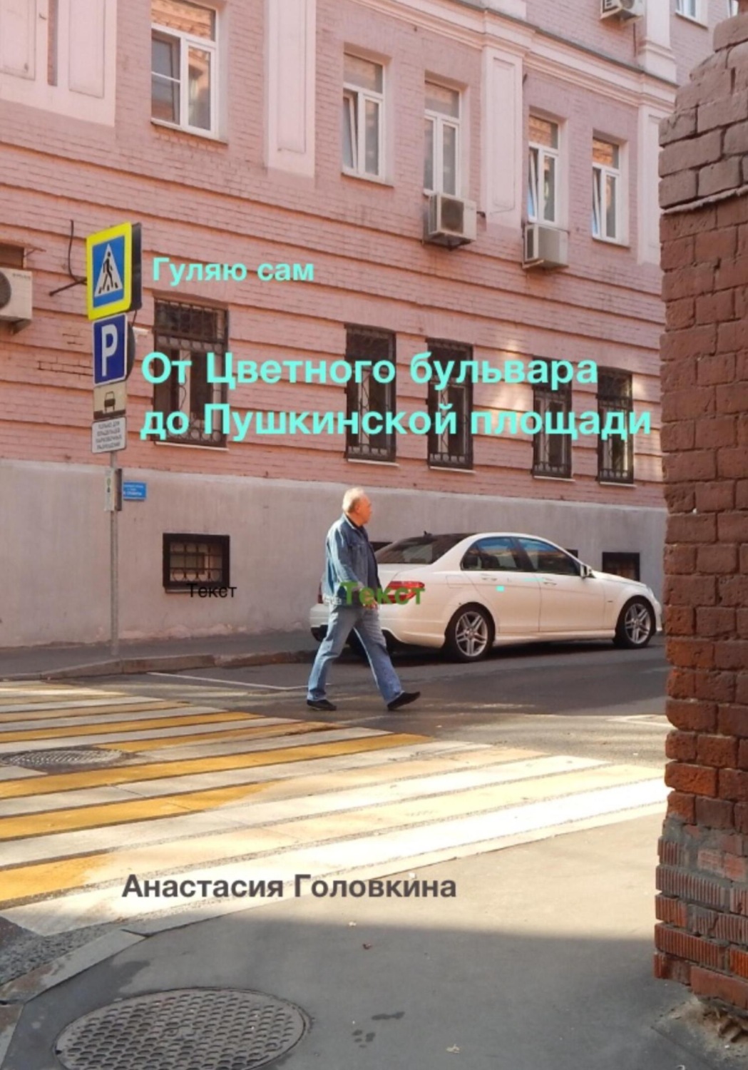 Обложка книги «Гуляю сам. От Цветного бульвара до Пушкинской площади»