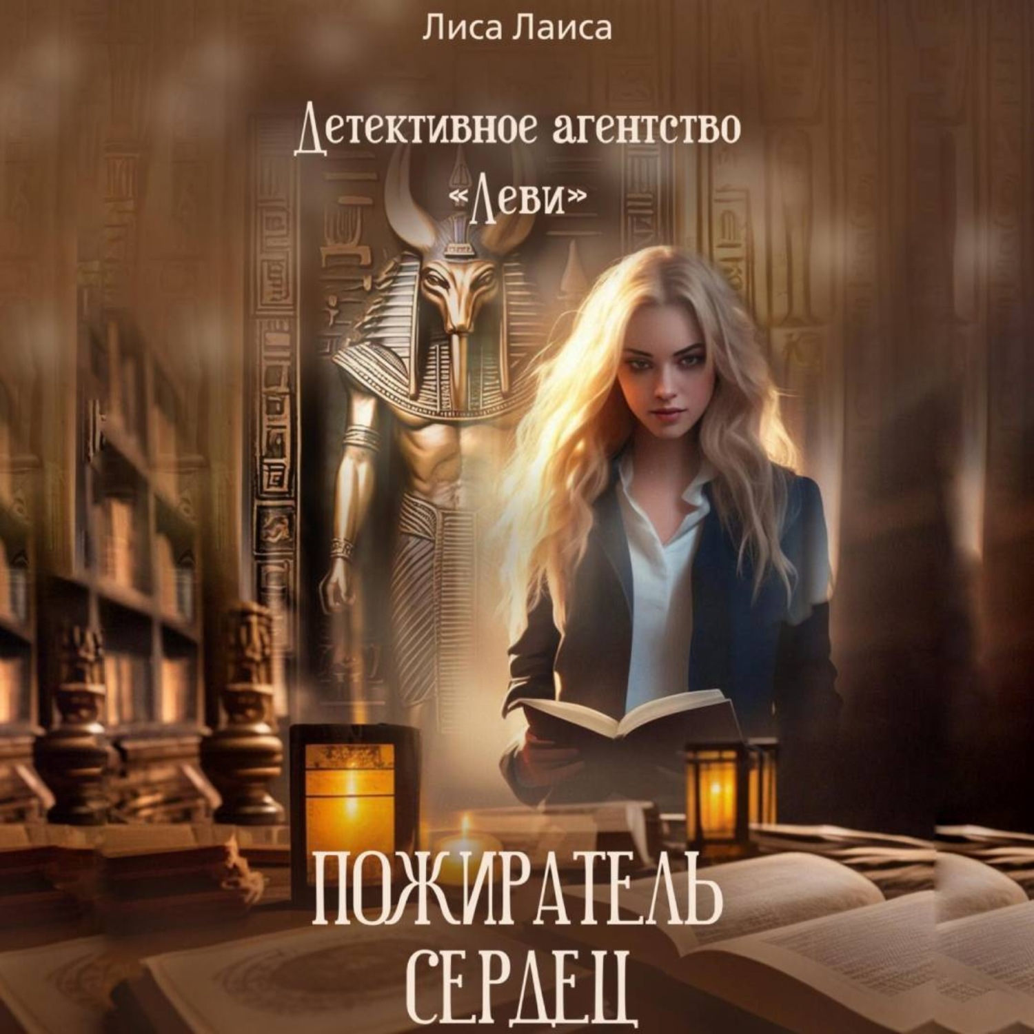 Обложка книги «Детективное агентство «Леви» Пожиратель Сердец»
