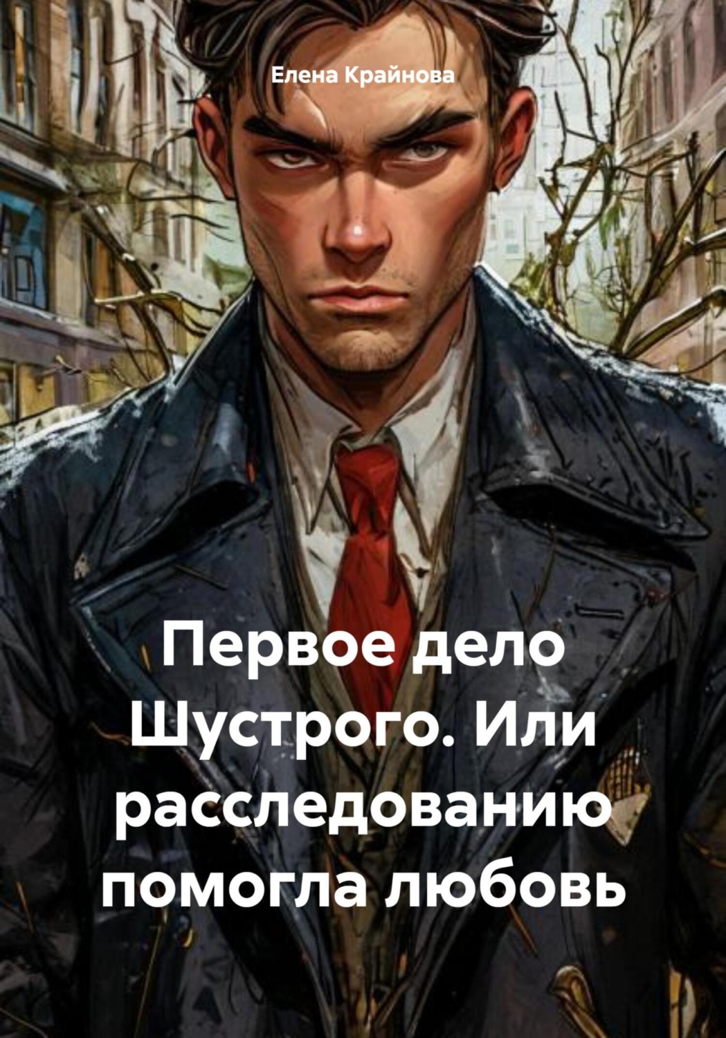 Обложка книги «Первое дело Шустрого. Или расследованию помогла любовь»