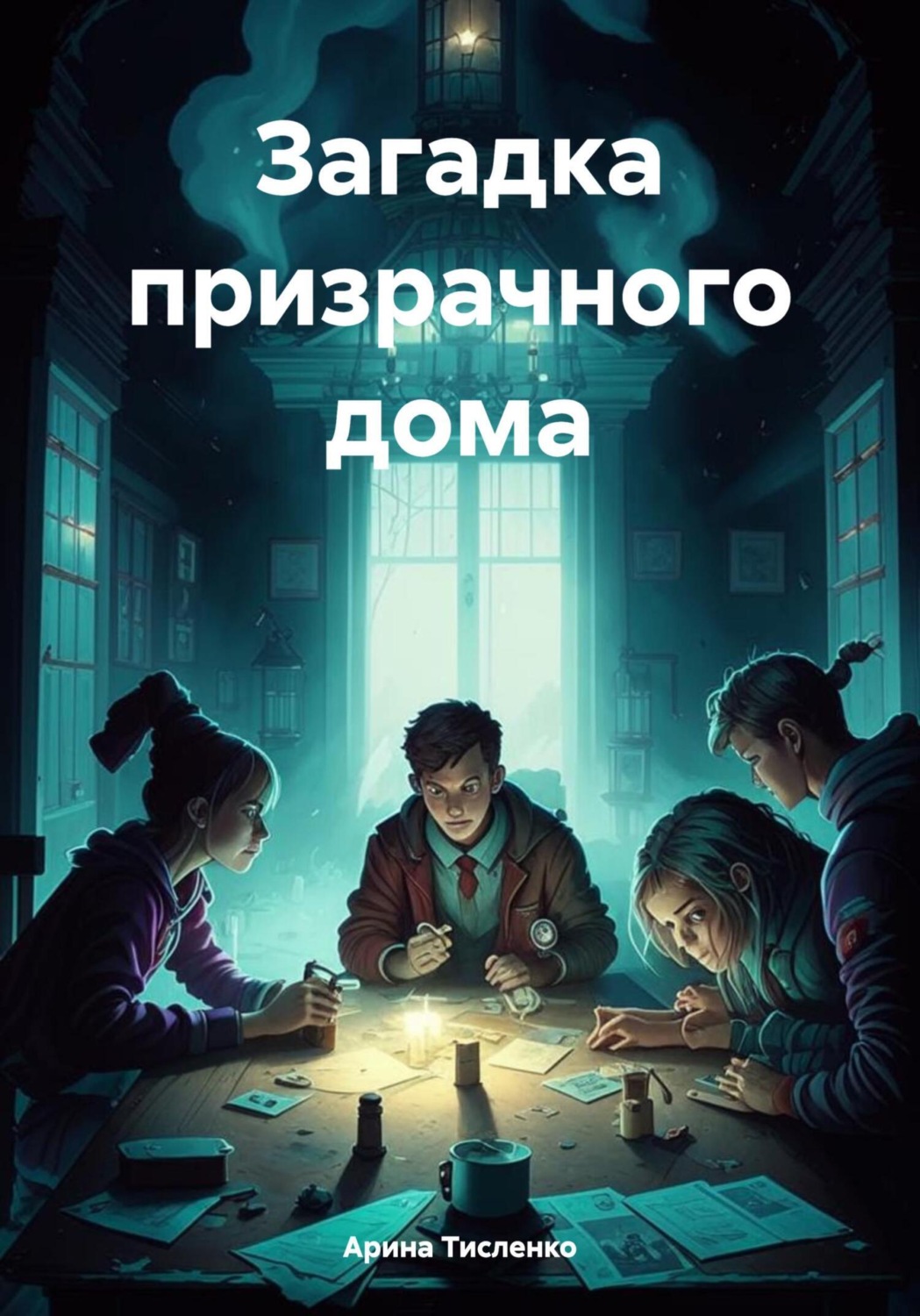 Обложка книги «Загадка призрачного дома»