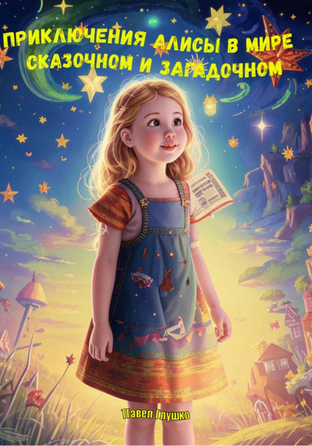 Обложка книги «Приключения Алисы в мире сказочном и загадочном»